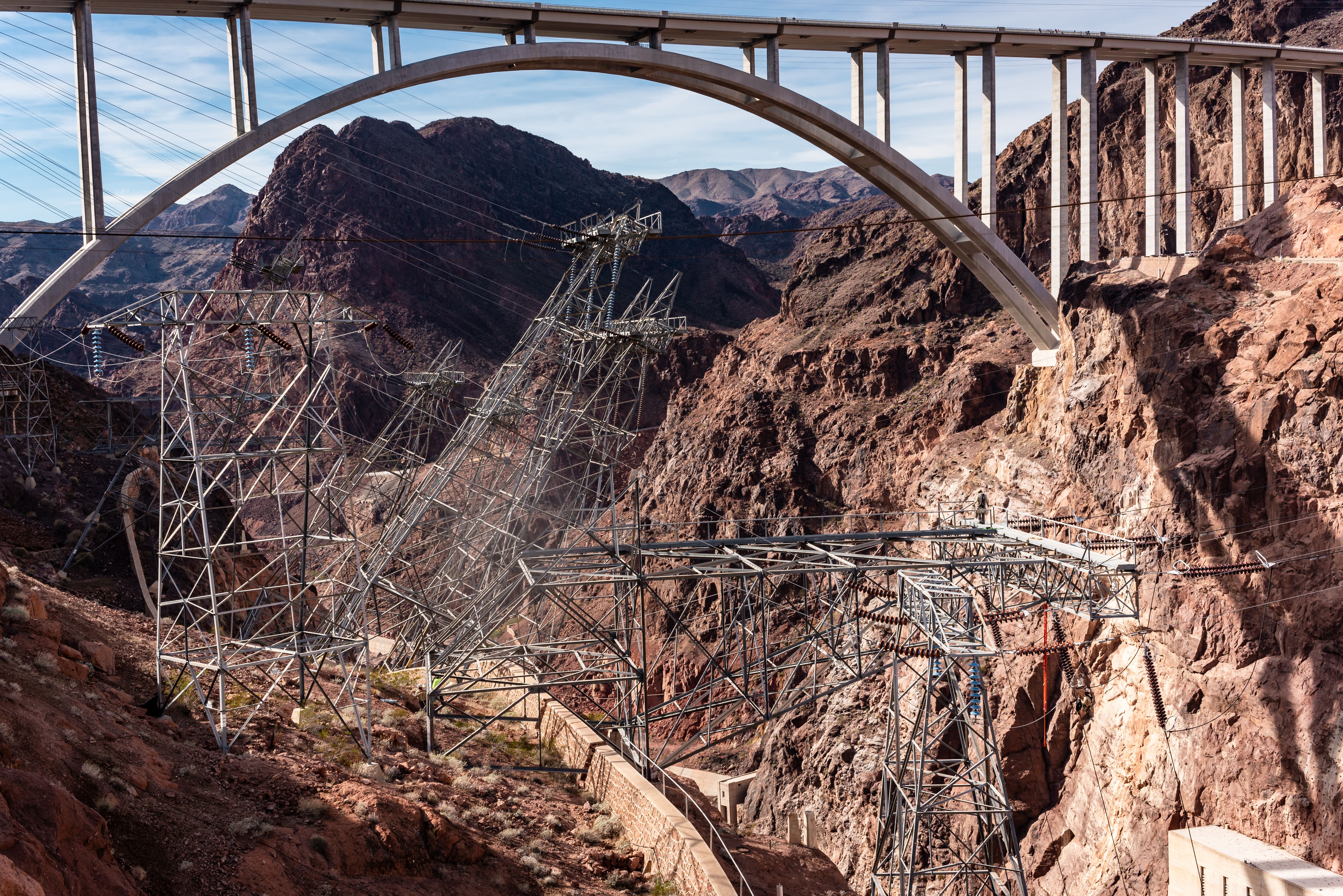 Willow Beach & Hoover Dam scenic view 1